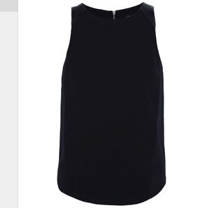 Rag and Bone Black Top, Leather Straps